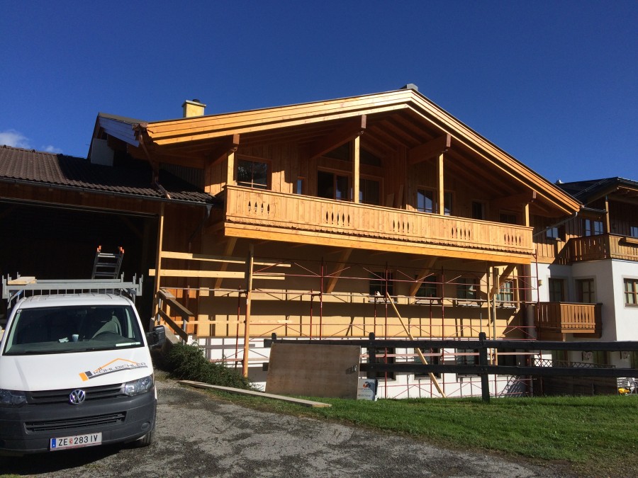 Holzbau Zimmerei Aufstockung Pinzgau 3